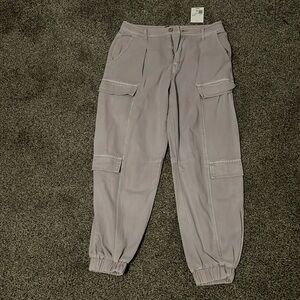 Women’s cargo jean joggers